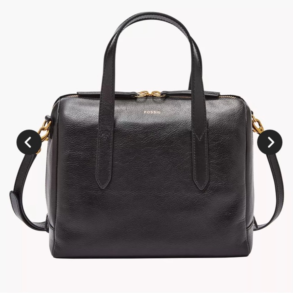 NWT Sydney Satchel in "Neutral Multi" by Fossil. Beautiful bag! - Picture 15 of 15